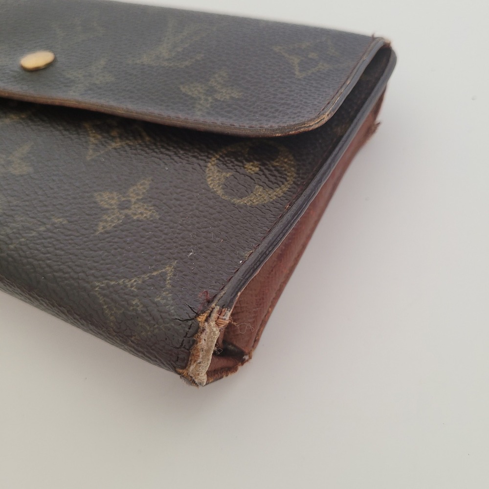 Louis Vuitton Monogram Porte Tresor International Wallet Brown M61215 TH0051 - Picture 13 of 14
